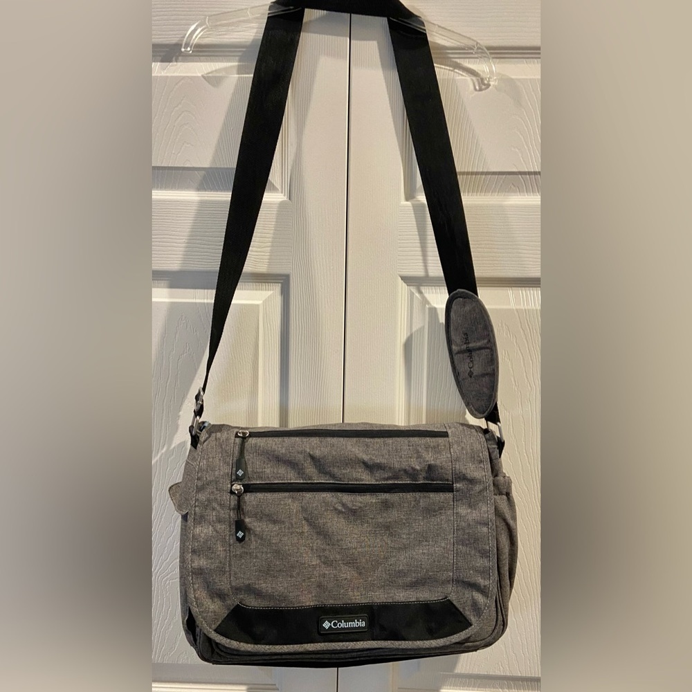 Columbia Departure Point Messenger Diaper Bag Insulated Travel Bag w/Strap EUC